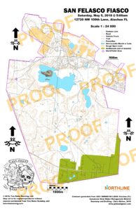 San Felasco Hammock Preserve State Park Orienteering Map
